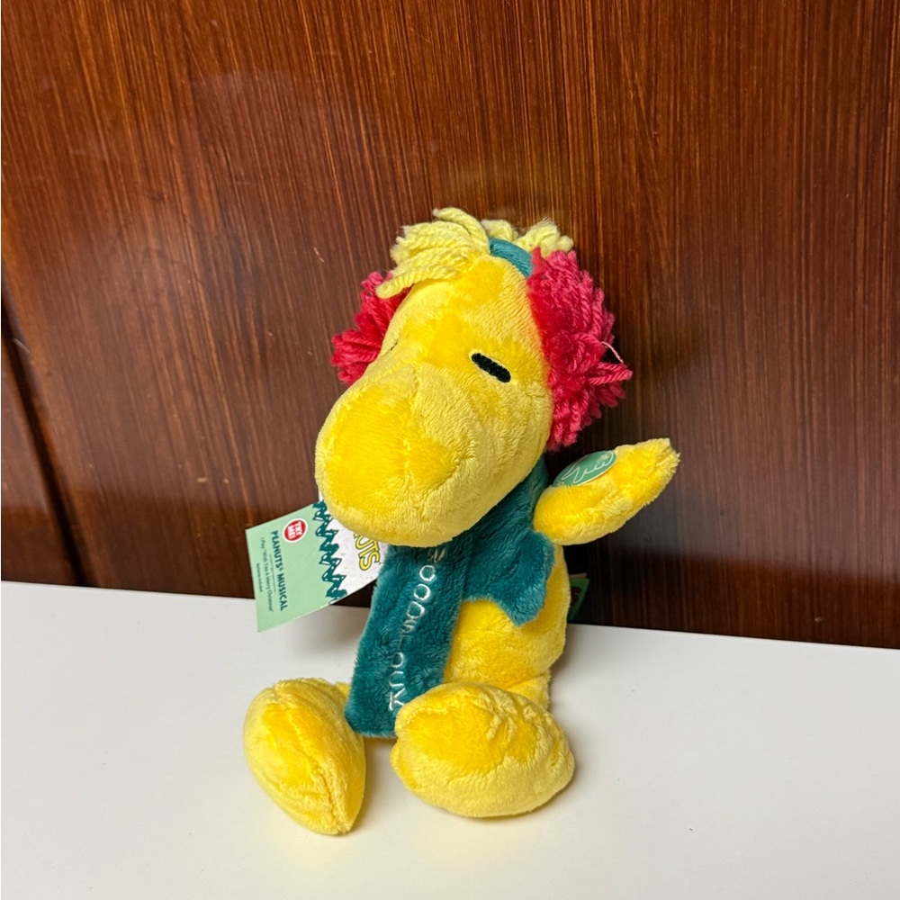 Peanuts Musical Woodstock holiday plush Toy